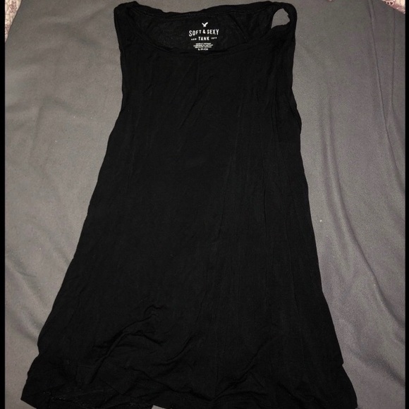 Black tank top - Picture 1 of 2